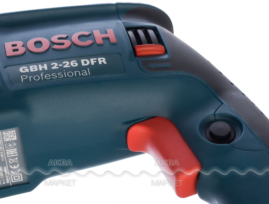 Перфоратор Bosch GBH 2-26 DFR - Купить по низкой стоимости в  интернет-магазине AquaMarket ⬥ Доставка по Сибири или самовывоз из ПВЗ -  Код товара 166702