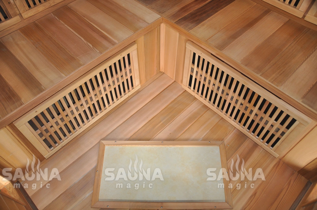 Инфракрасная кабина (сауна) SaunaMagic Cedar CST Corner Medium - Купить в  интернет-магазине AquaMarket ⬥ Доставка по Дальнему востоку - Код товара  377924