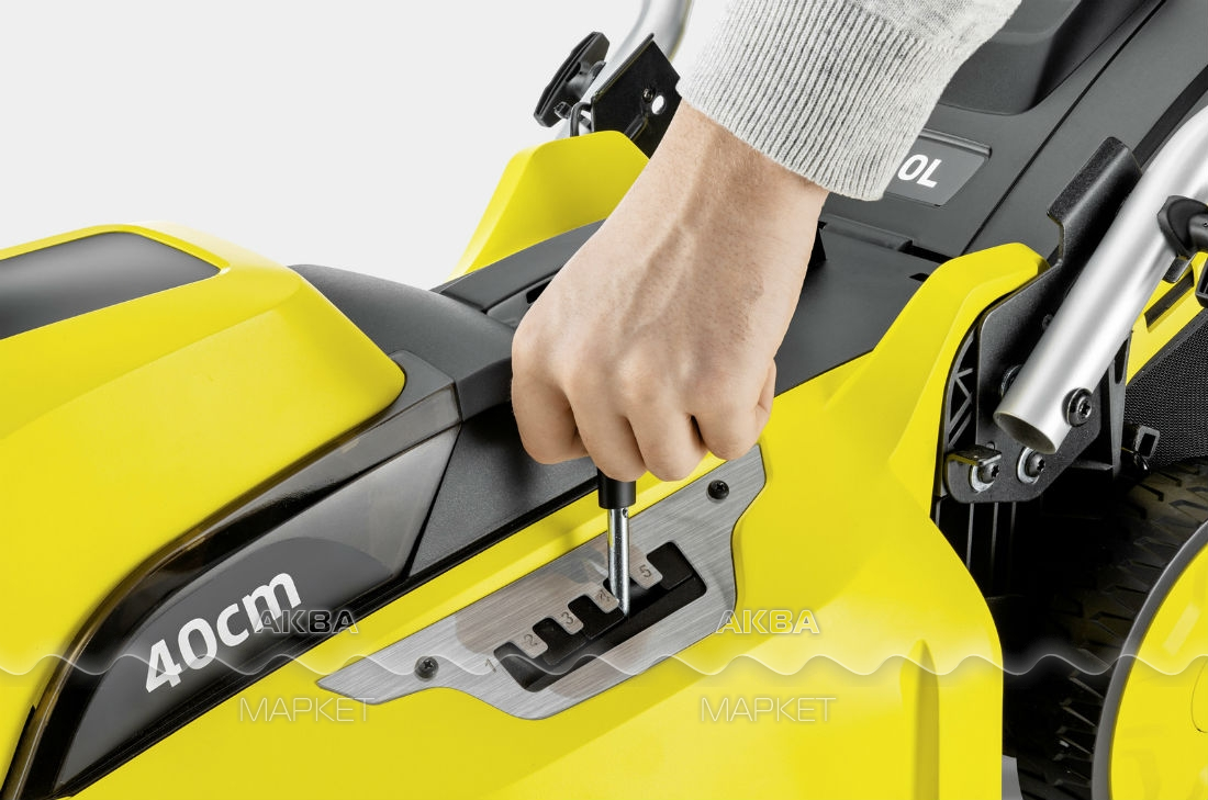 Газонокосилка аккумуляторная Karcher LMO 36-40 Battery - Купить по  доступной цене в интернет-магазине AquaMarket ⬥ Доставка по Дальнему  востоку и самовывоз - Код товара 436813